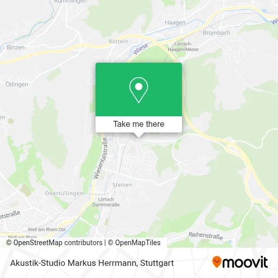 Akustik-Studio Markus Herrmann map