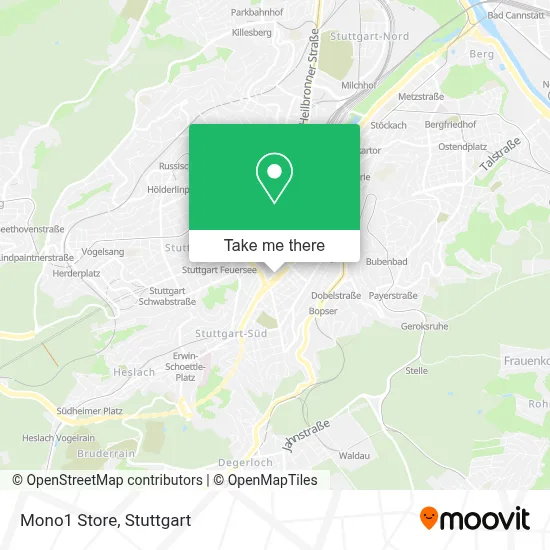Mono1 Store map