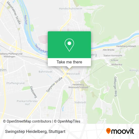 Swingstep Heidelberg map