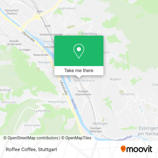 Roffee Coffee map
