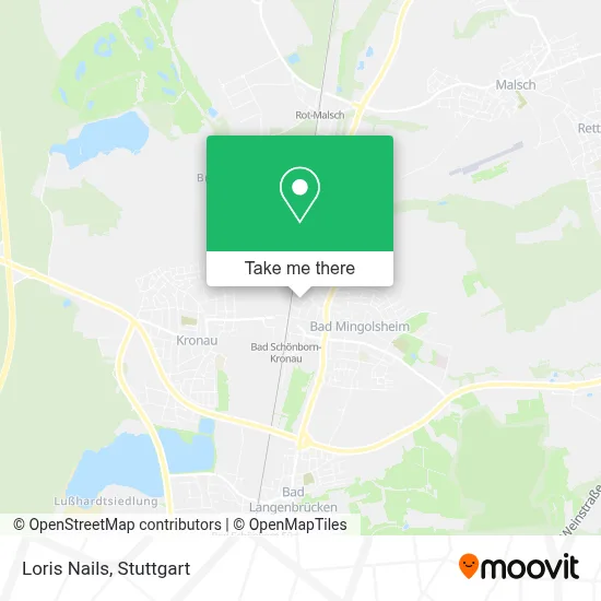 Loris Nails map