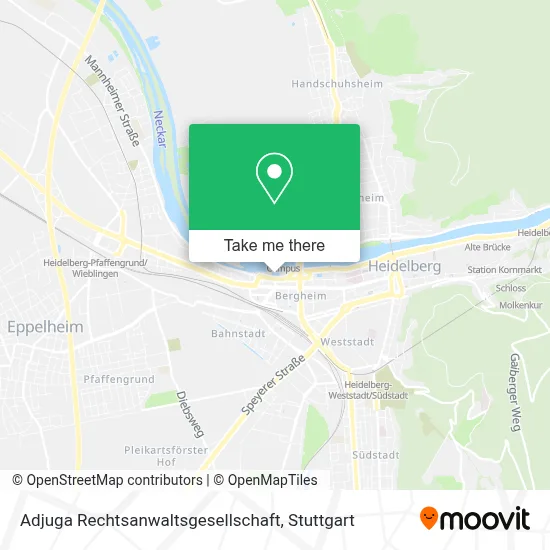 Adjuga Rechtsanwaltsgesellschaft map