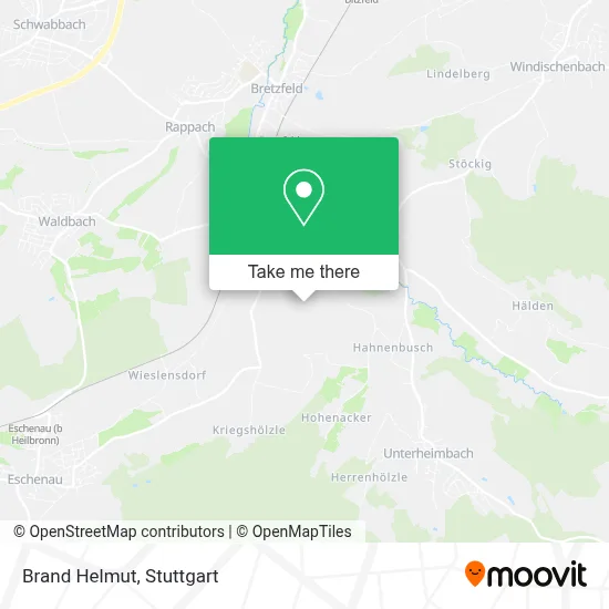 Brand Helmut map