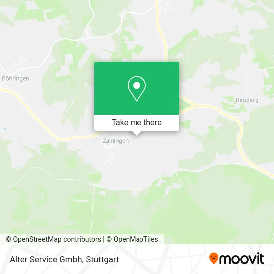 Alter Service Gmbh map