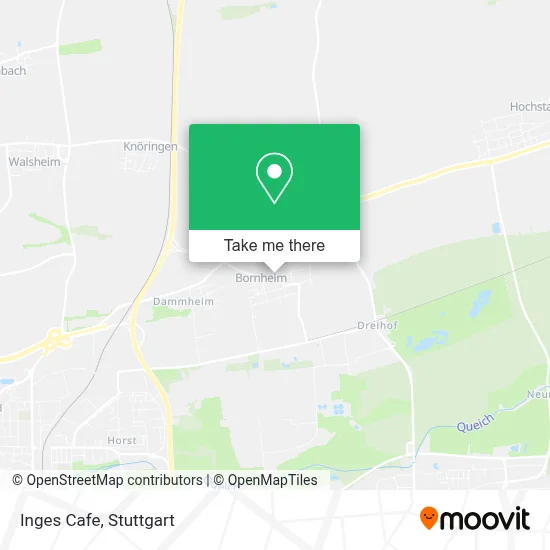 Inges Cafe map