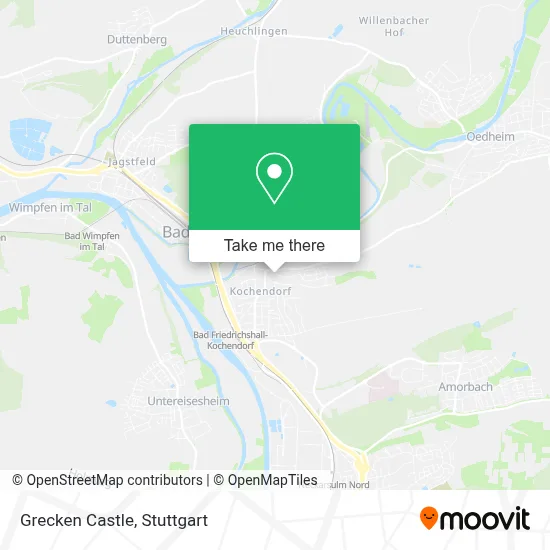 Grecken Castle map