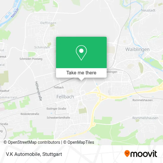 V.K Automobile map