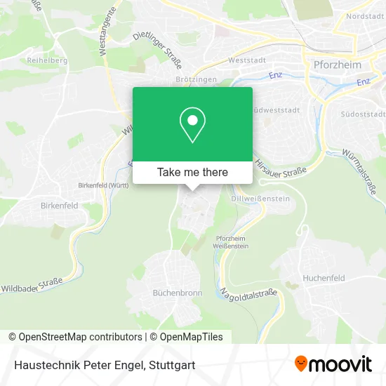 Haustechnik Peter Engel map