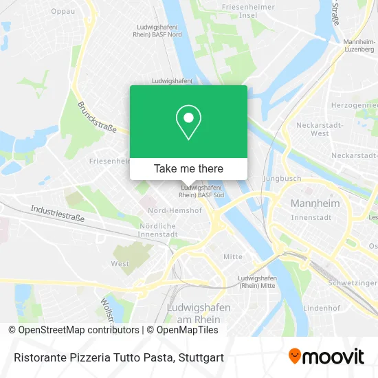 Ristorante Pizzeria Tutto Pasta map
