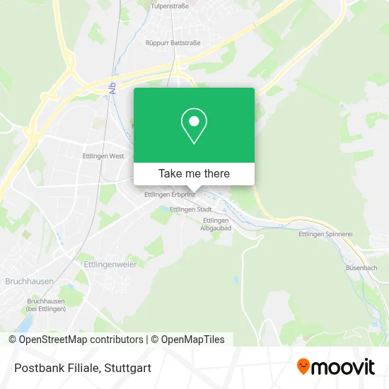 Postbank Filiale map