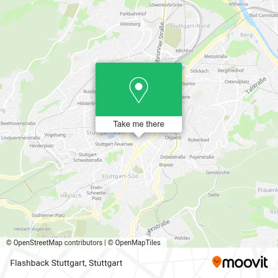 Flashback Stuttgart map