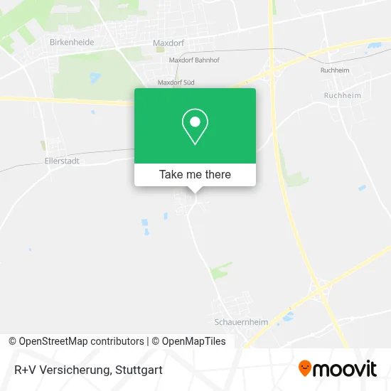 R+V Versicherung map