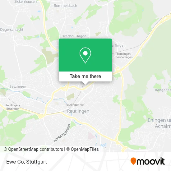 Ewe Go map
