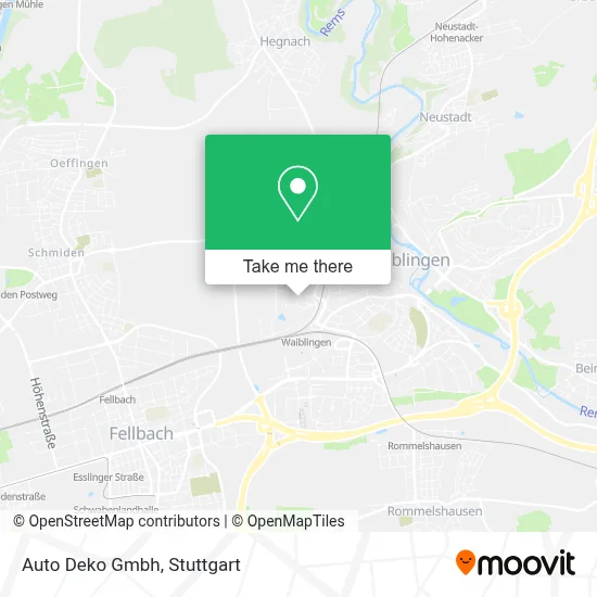 Auto Deko Gmbh map