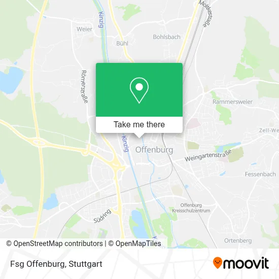 Fsg Offenburg map