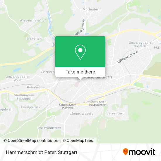 Hammerschmidt Peter map
