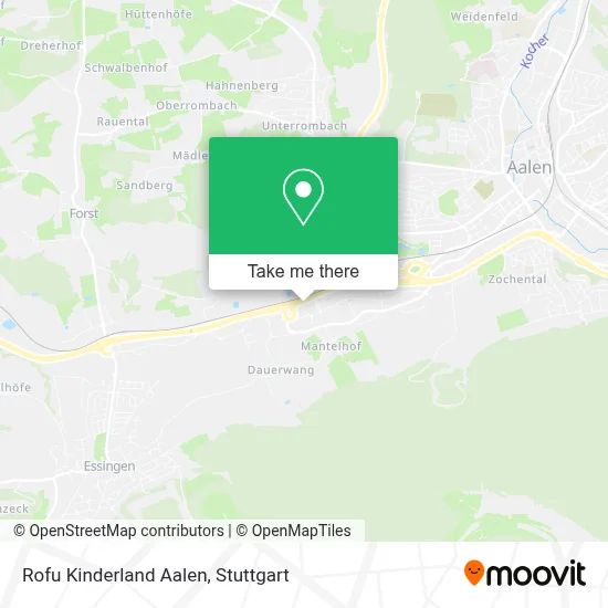 Rofu Kinderland Aalen map