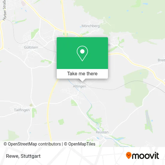 Rewe map