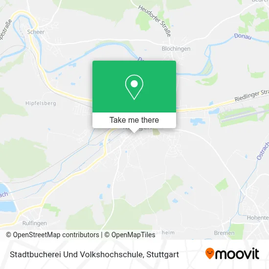 Stadtbucherei Und Volkshochschule map
