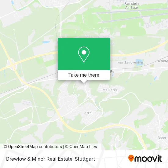 Drewlow & Minor Real Estate map