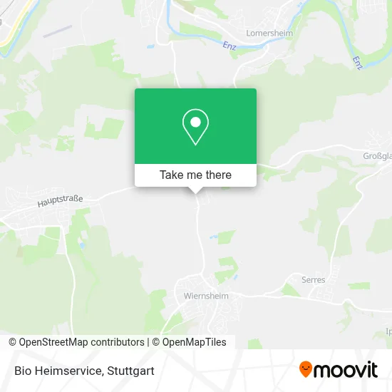 Bio Heimservice map