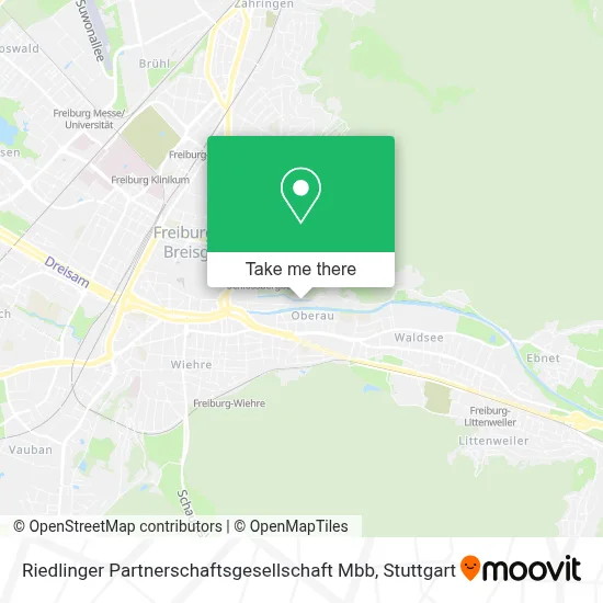 Riedlinger Partnerschaftsgesellschaft Mbb map