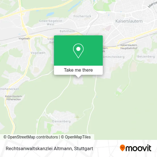 Rechtsanwaltskanzlei Altmann map