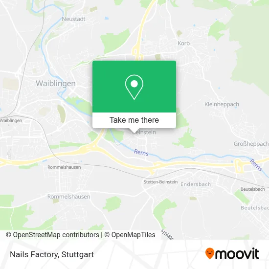 Nails Factory map