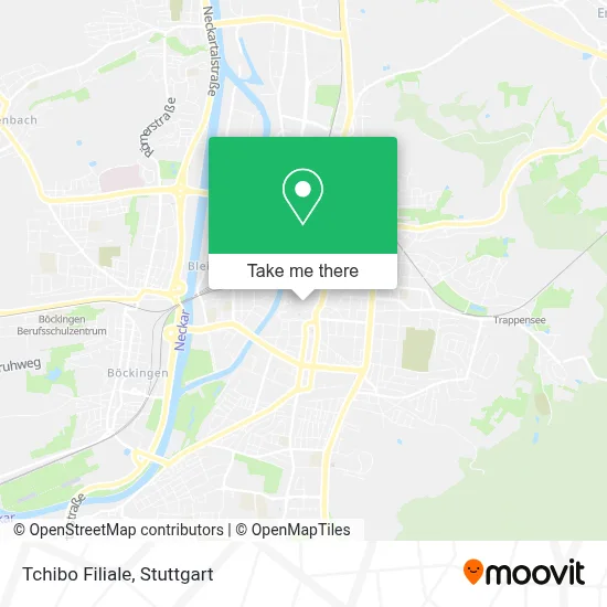 Tchibo Filiale map