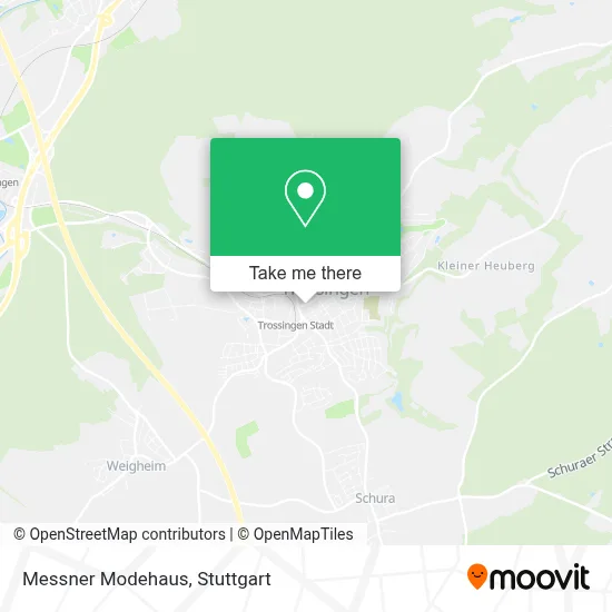 Messner Modehaus map