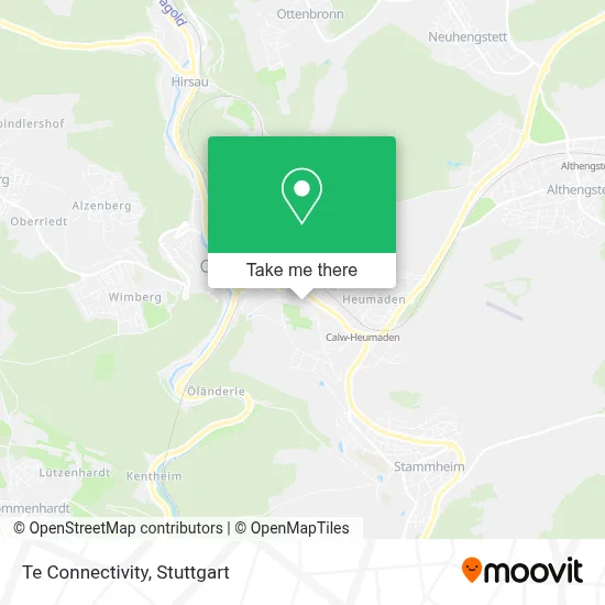 Te Connectivity map