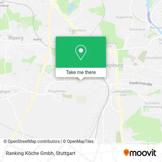 Ranking Köche Gmbh map