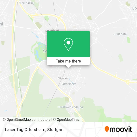Laser Tag Oftersheim map