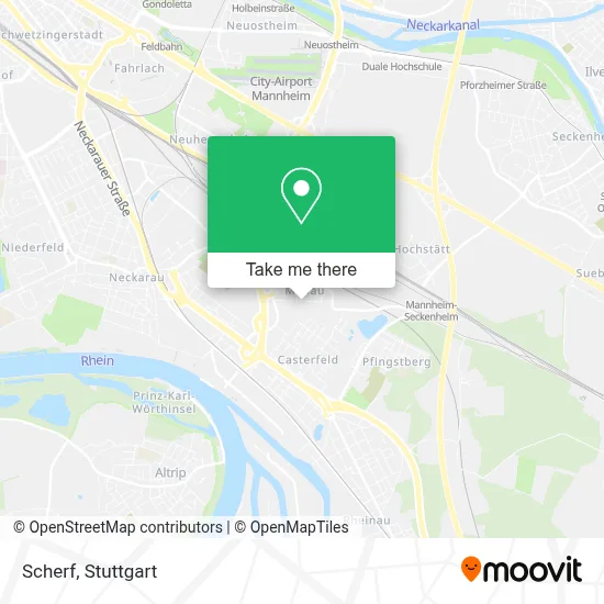Scherf map