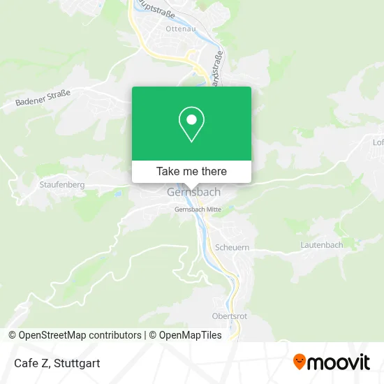 Cafe Z map