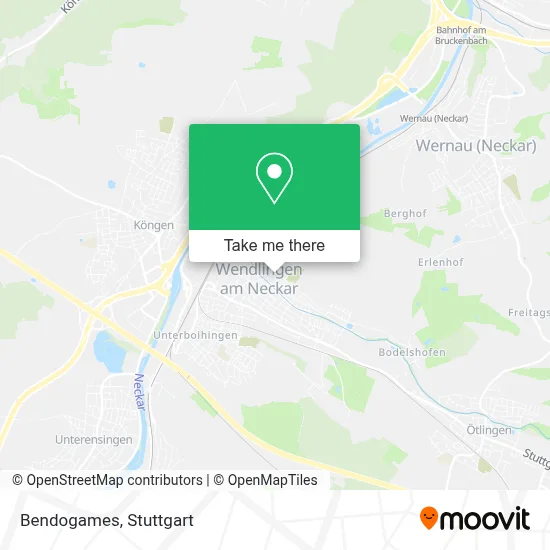 Bendogames map
