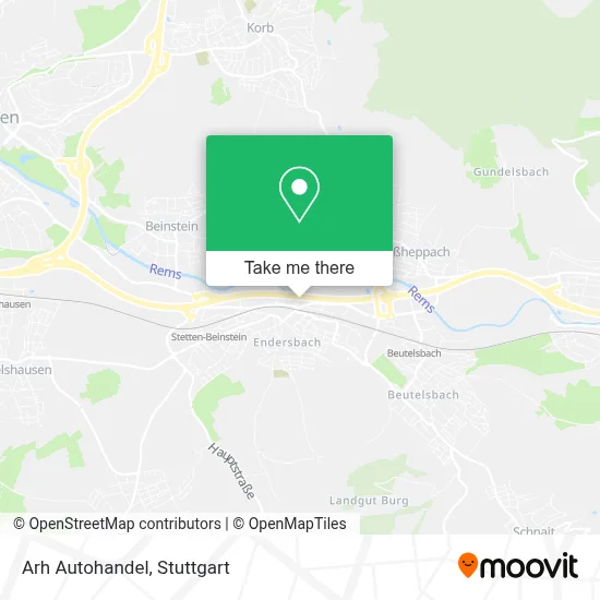 Arh Autohandel map