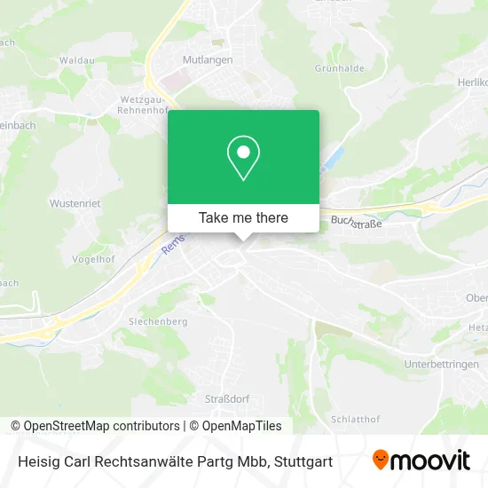 Heisig Carl Rechtsanwälte Partg Mbb map