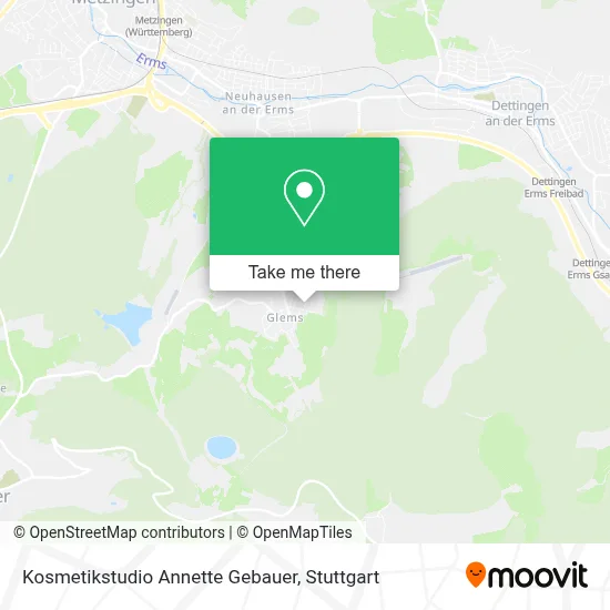 Kosmetikstudio Annette Gebauer map