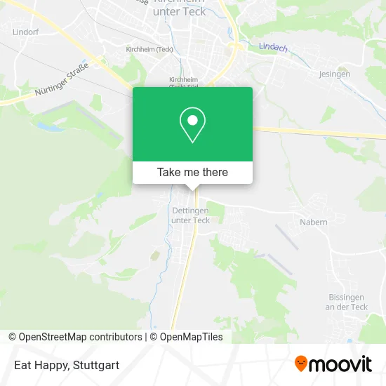 Eat Happy map