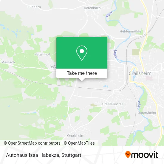 Autohaus Issa Habakza map