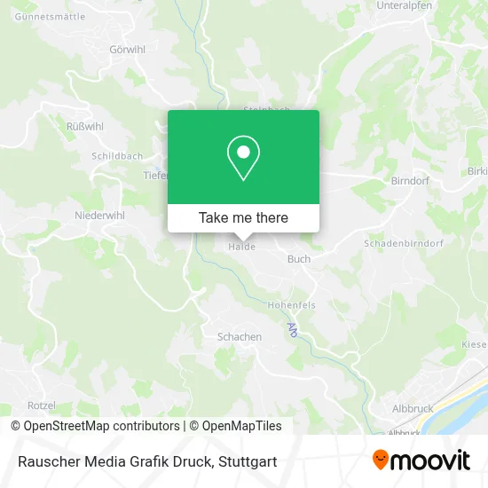Rauscher Media Grafik Druck map