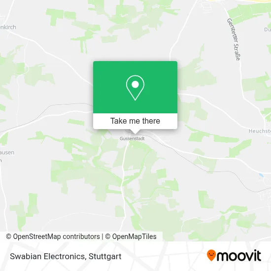 Swabian Electronics map
