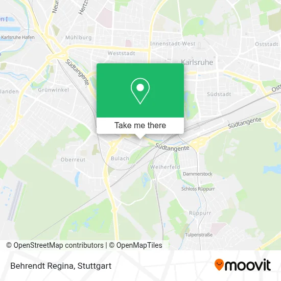 Behrendt Regina map