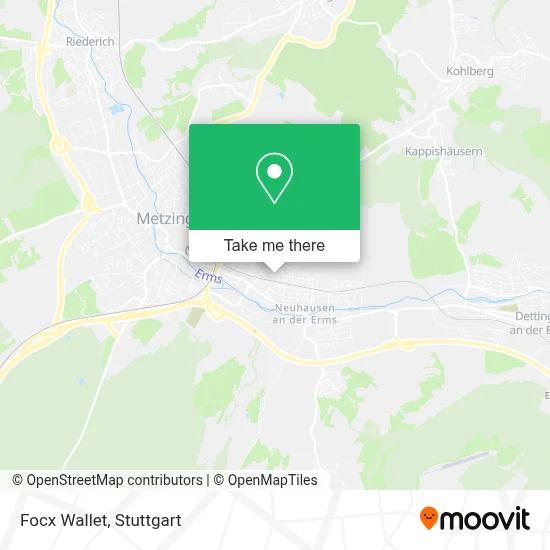 Focx Wallet map