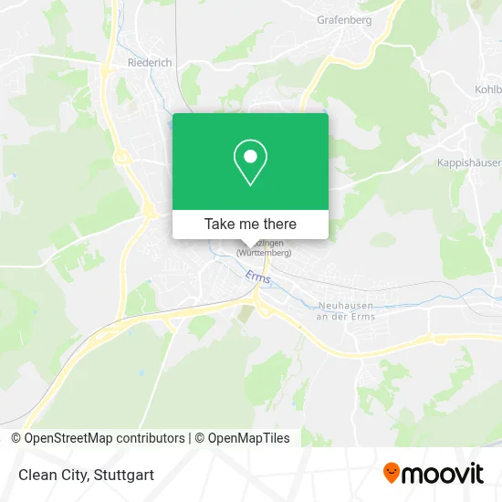 Clean City map