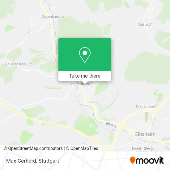 Max Gerhard map