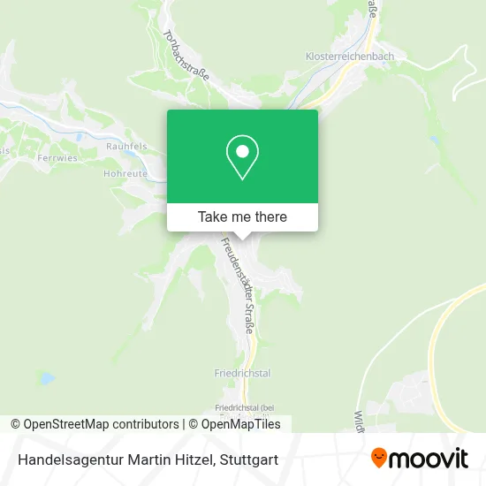 Handelsagentur Martin Hitzel map