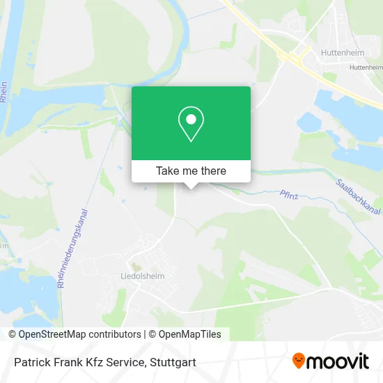 Patrick Frank Kfz Service map