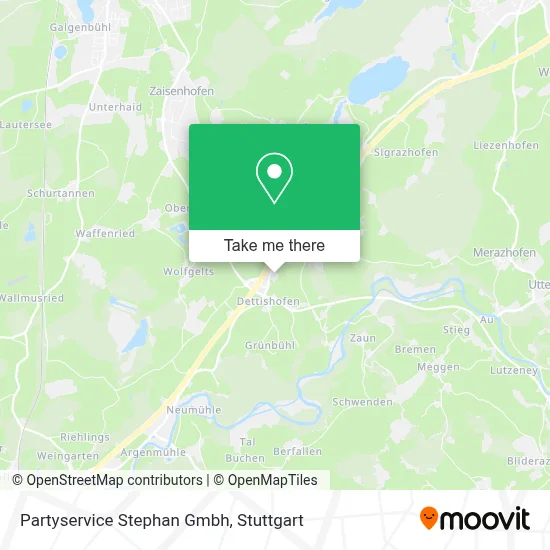 Partyservice Stephan Gmbh map